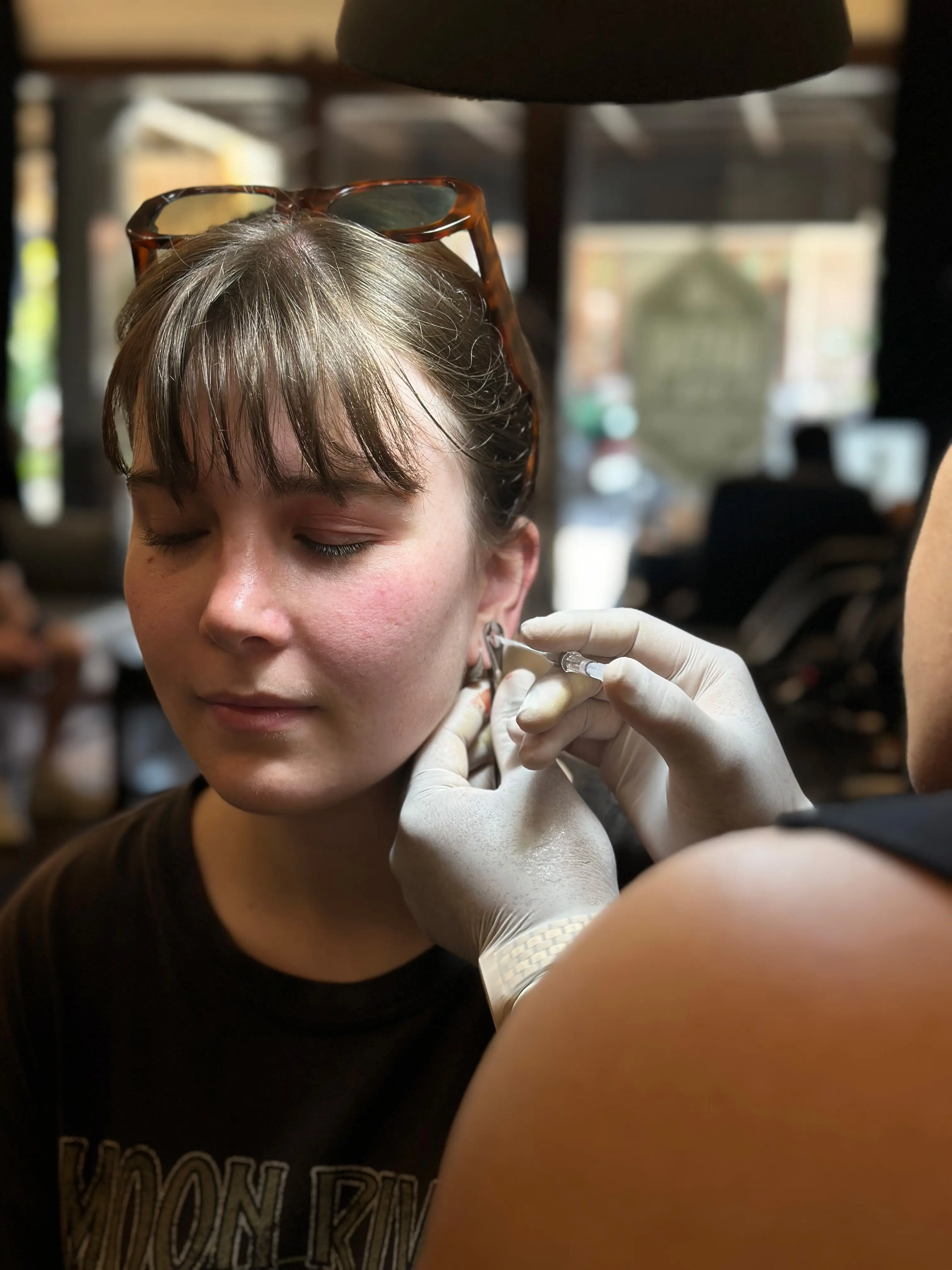 ear piercing bali