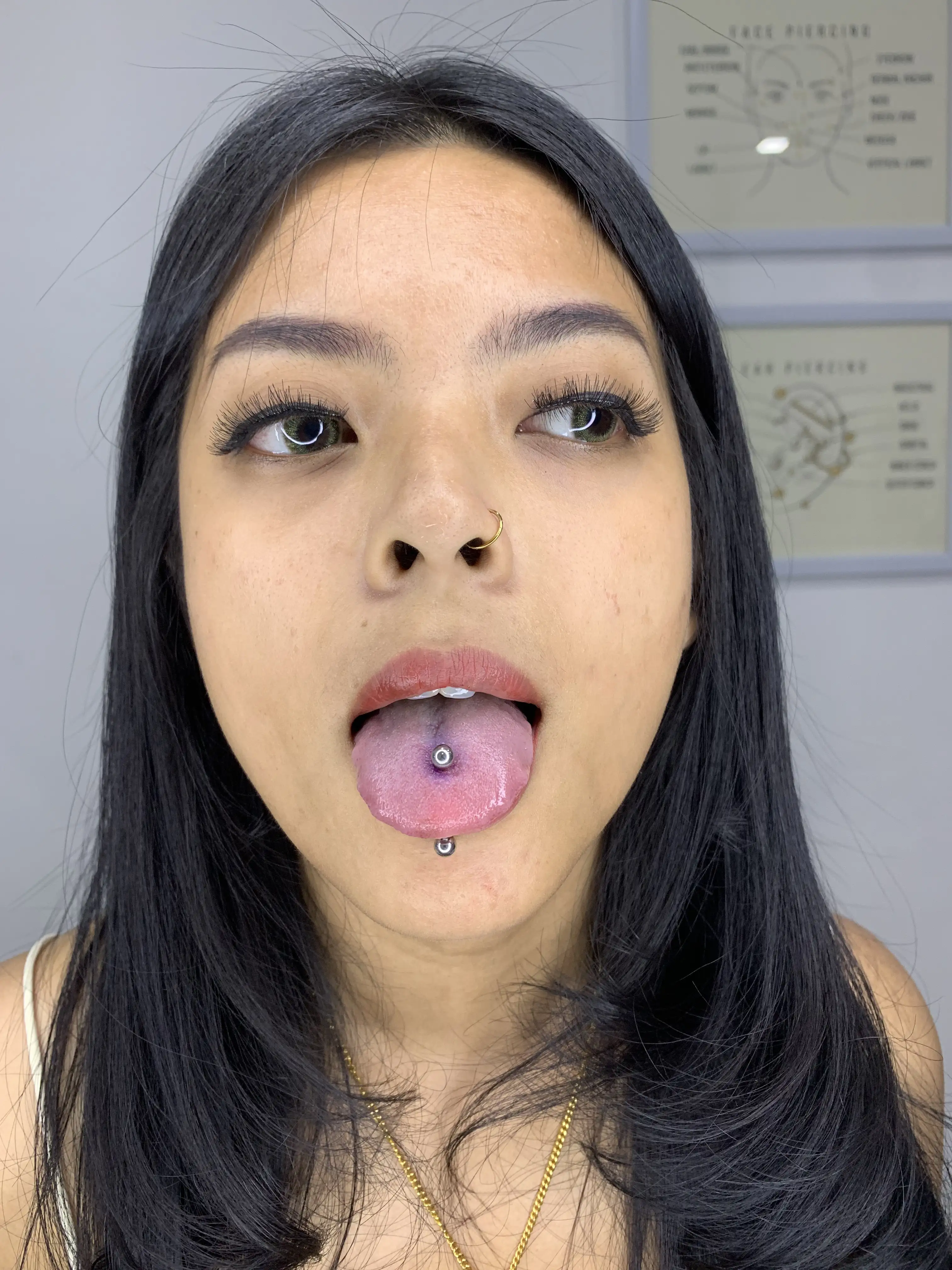 tongue piercing bali